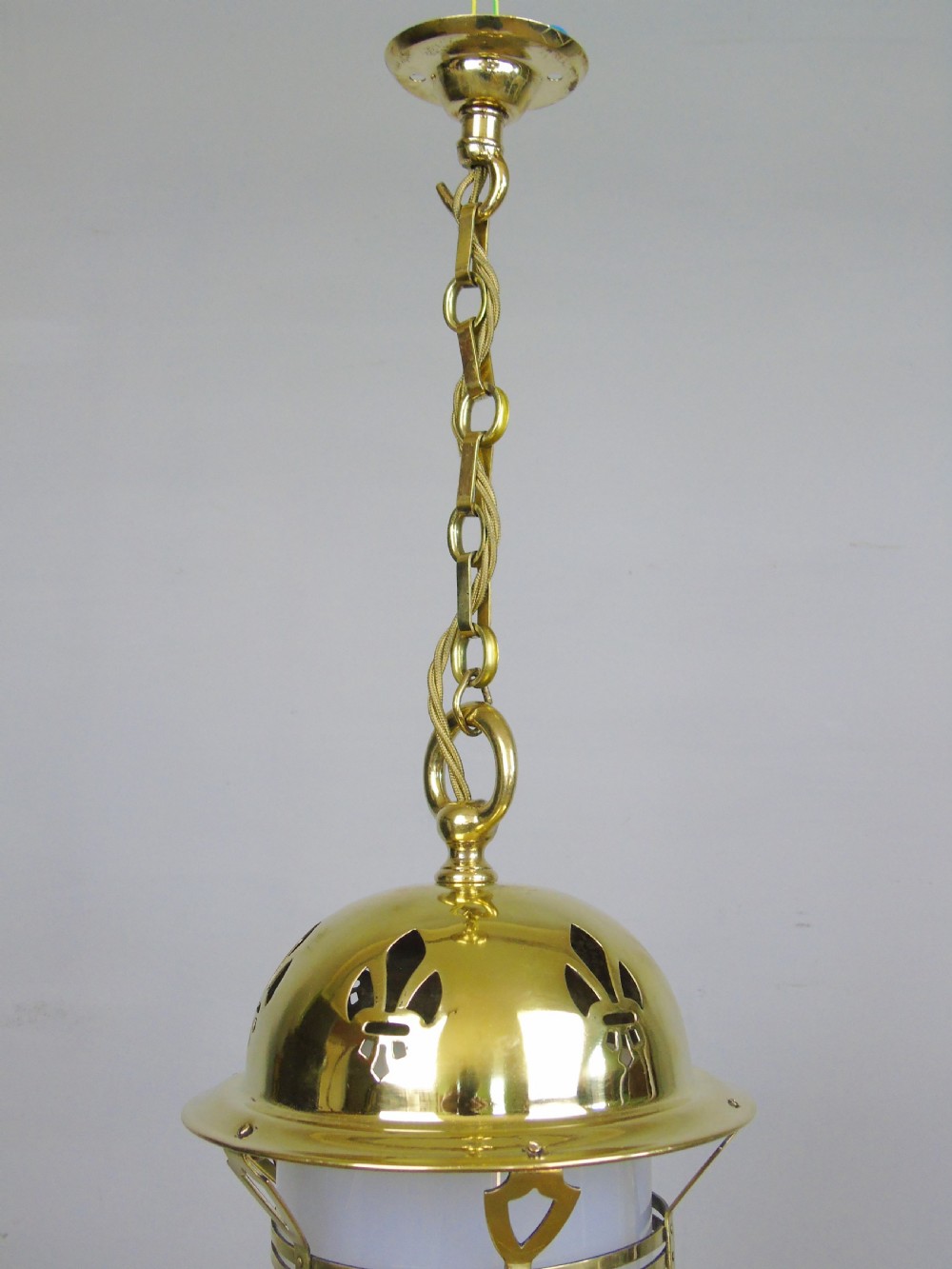 Arts and Crafts Hanging Lantern Ceiling Light View VII