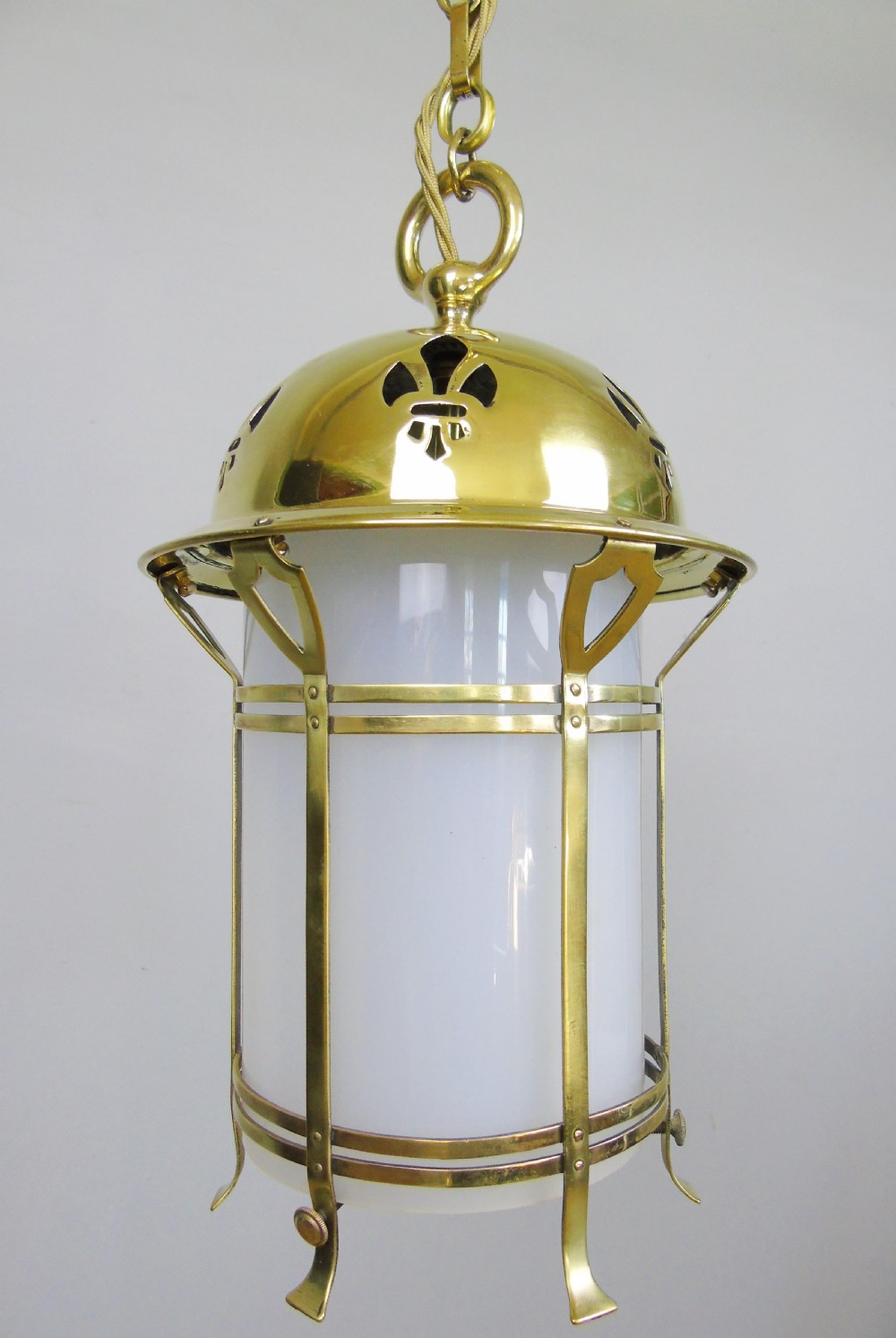 Arts and Crafts Hanging Lantern Ceiling Light View VIII