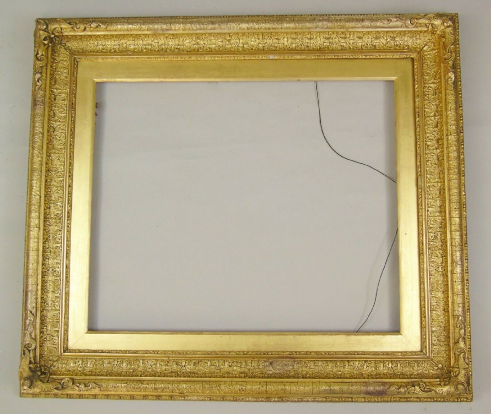 Large Victorian Good Quality Gilt Frame 