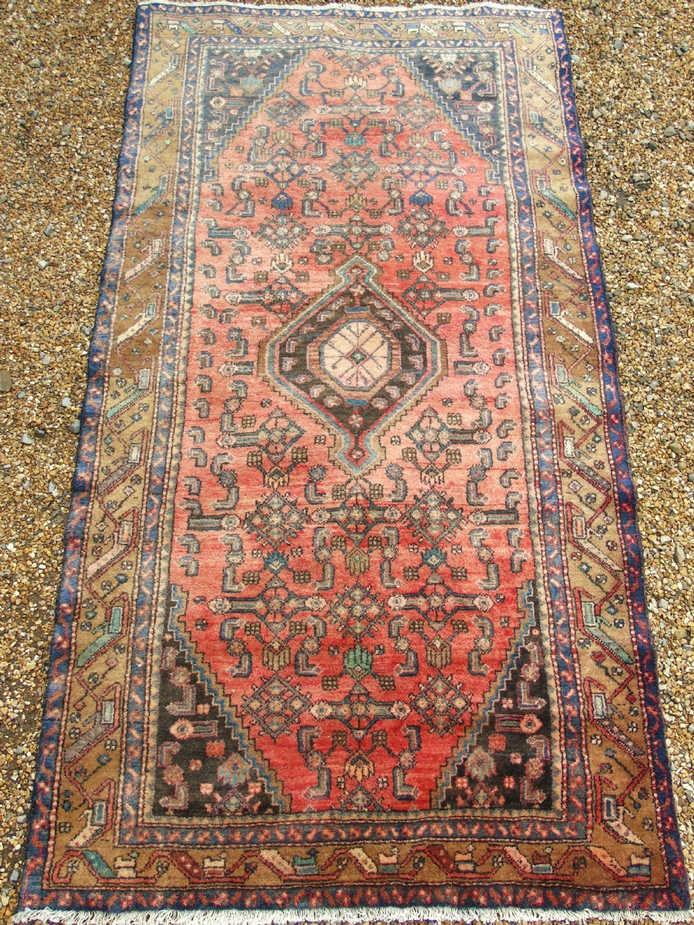 Antique Hamadan Carpet East Kurdistan View III