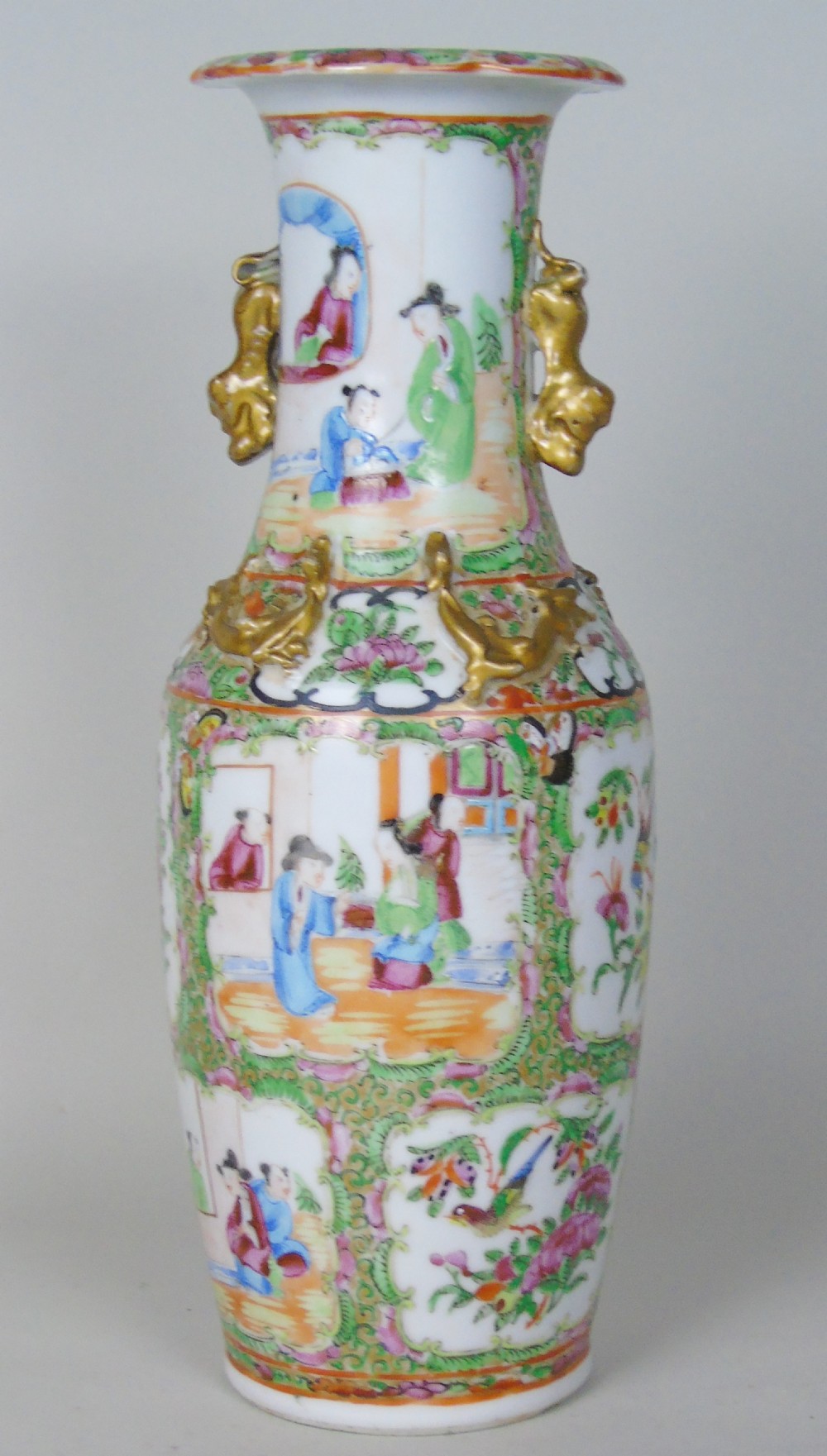 Antique Chinese Famille Rose Vase
