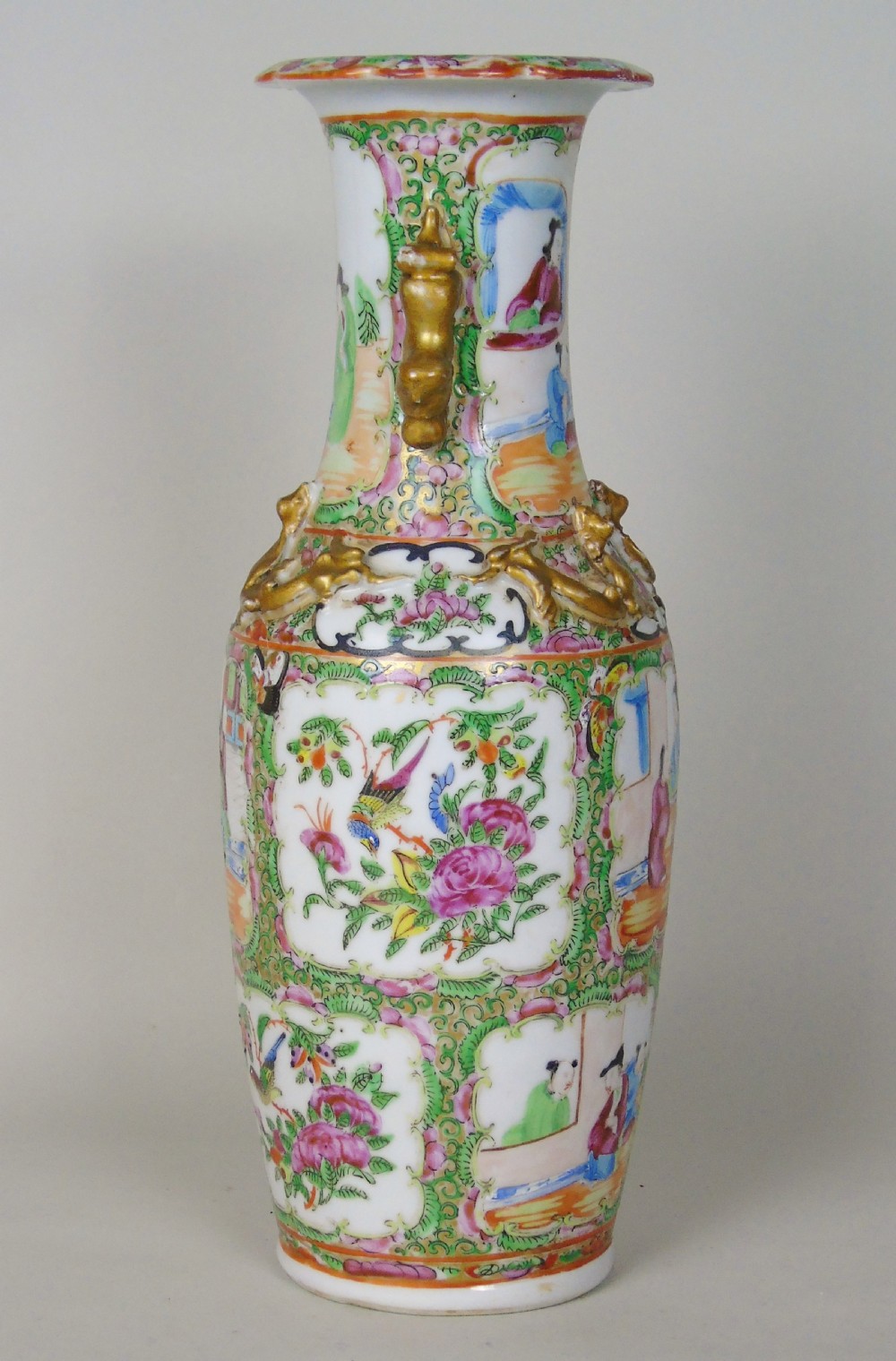Antique Chinese Famille Rose Vase View II
