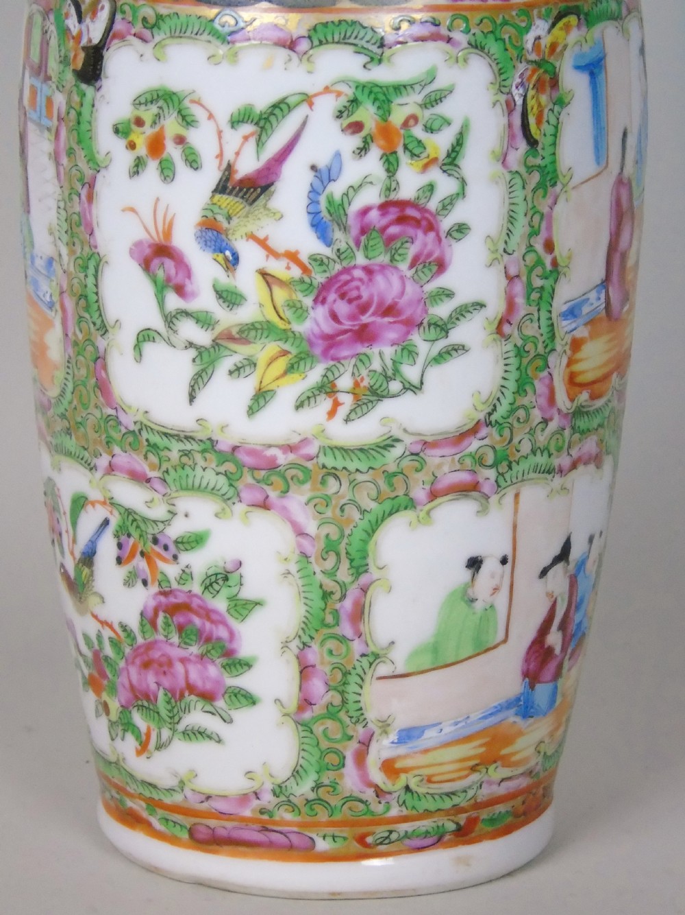 Antique Chinese Famille Rose Vase View III