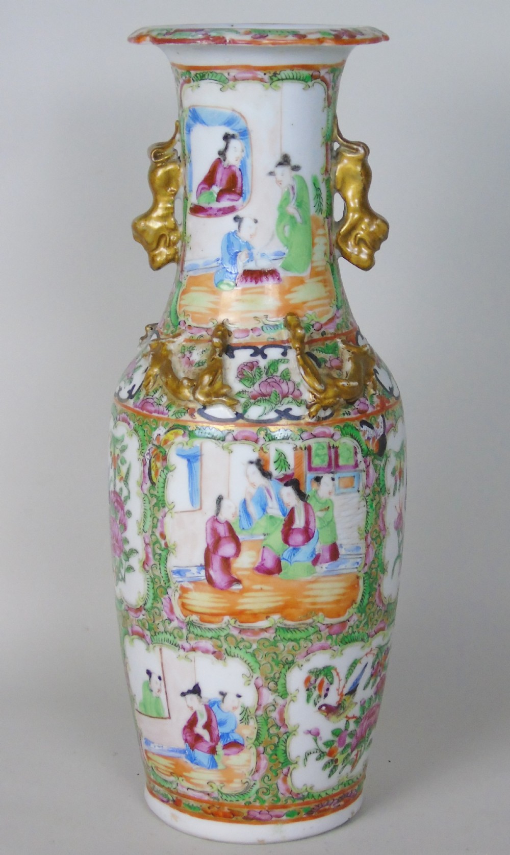 Antique Chinese Famille Rose Vase View VII