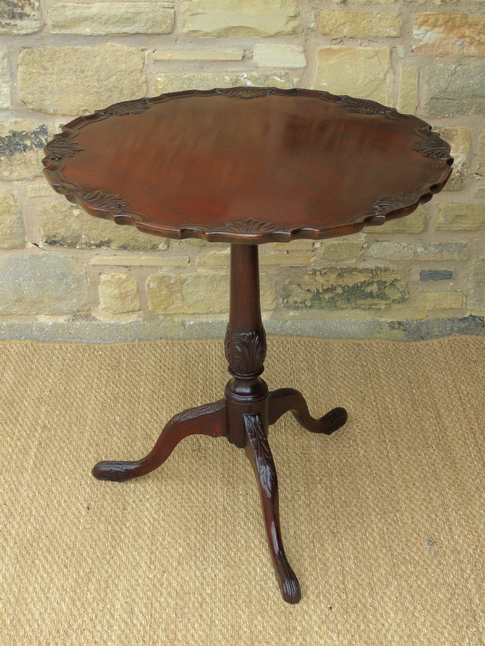 Good George III Mahogany Tilt Top Table View III