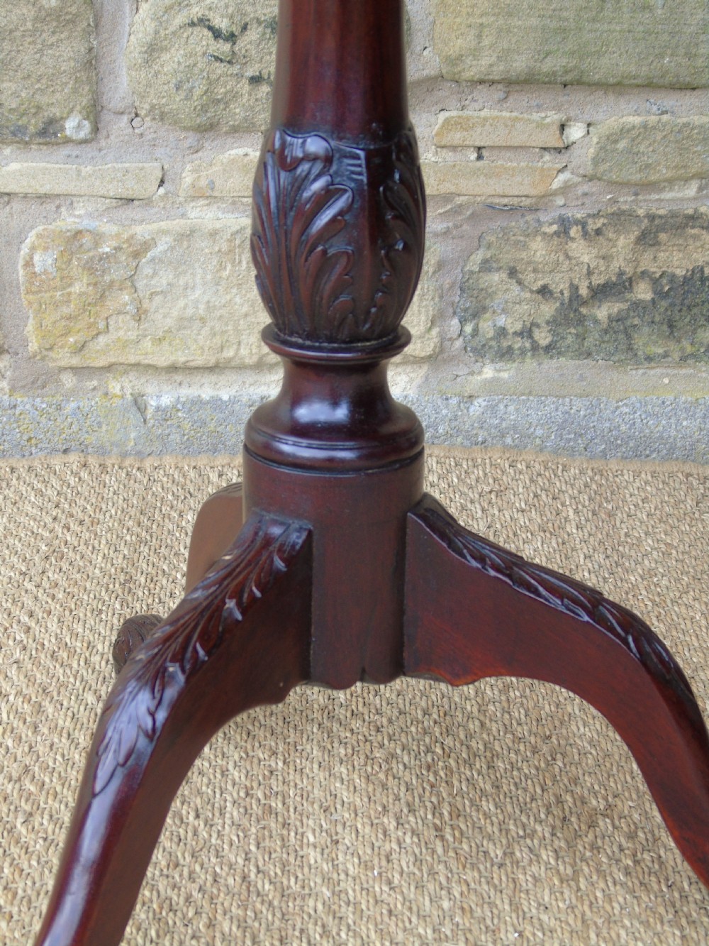 Good George III Mahogany Tilt Top Table View IV