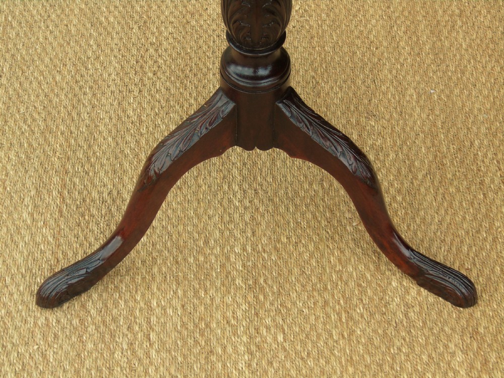 Good George III Mahogany Tilt Top Table View VI