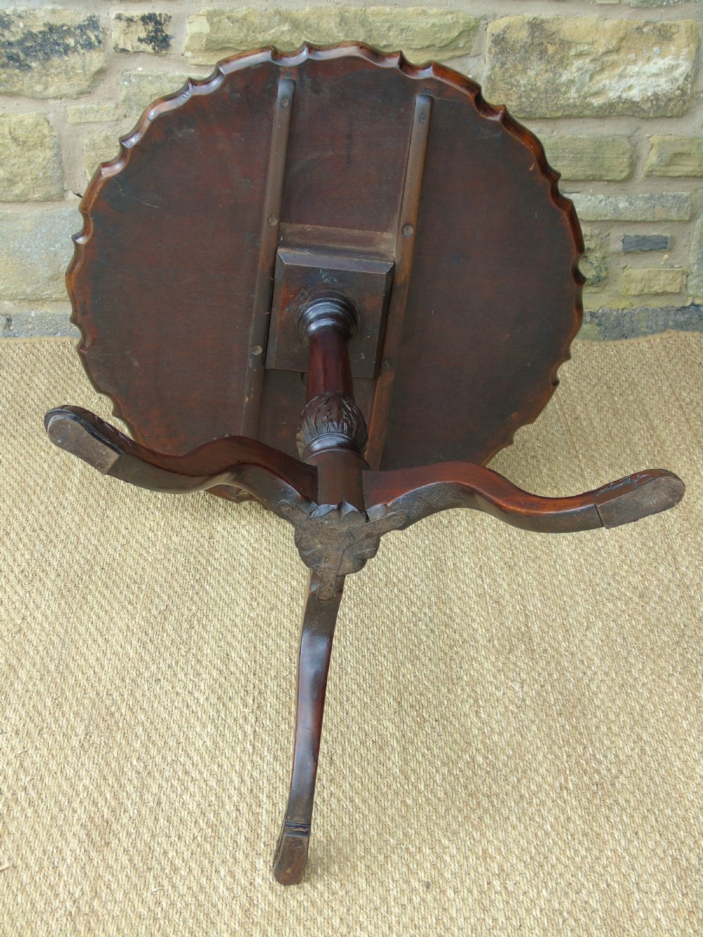 Good George III Mahogany Tilt Top Table View X