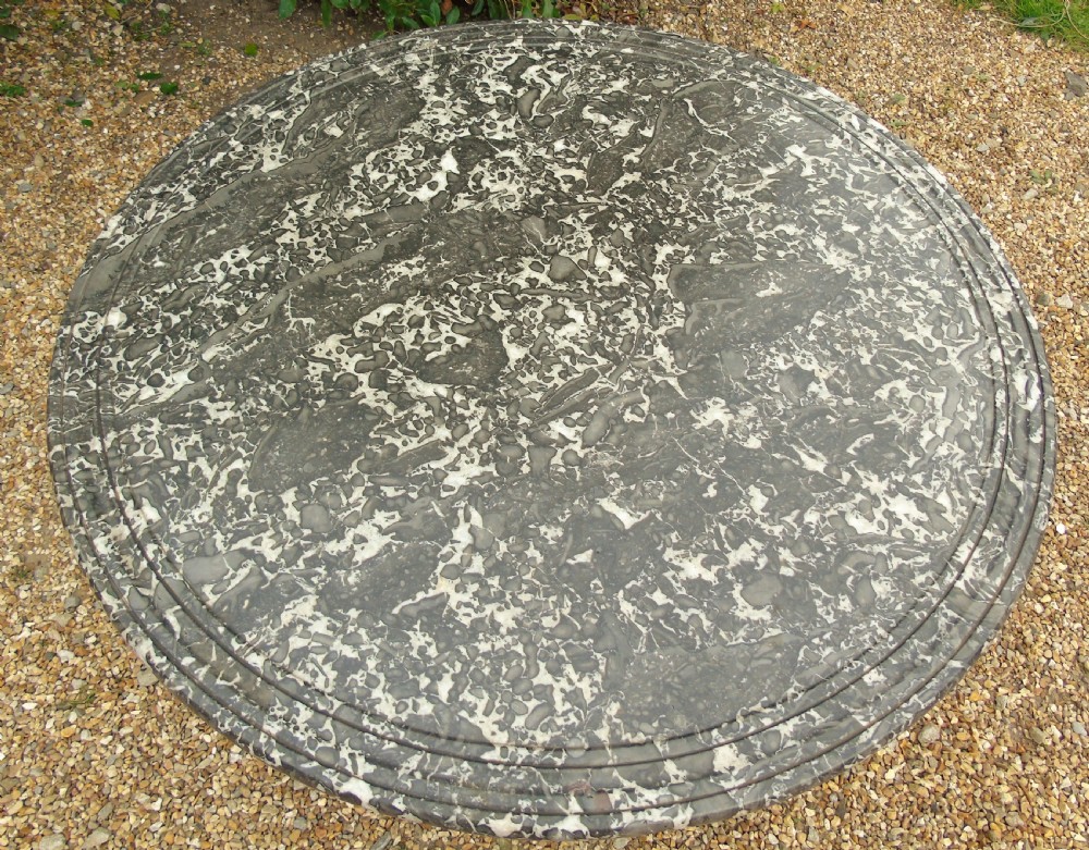 19th Century French Mahogany & Marble Gueridon Table View V