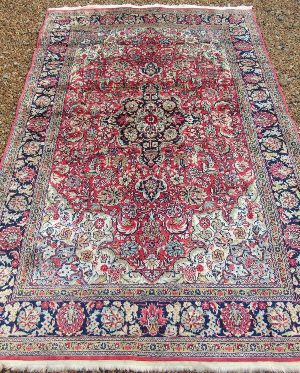 Antique Fine Silk Carpet
