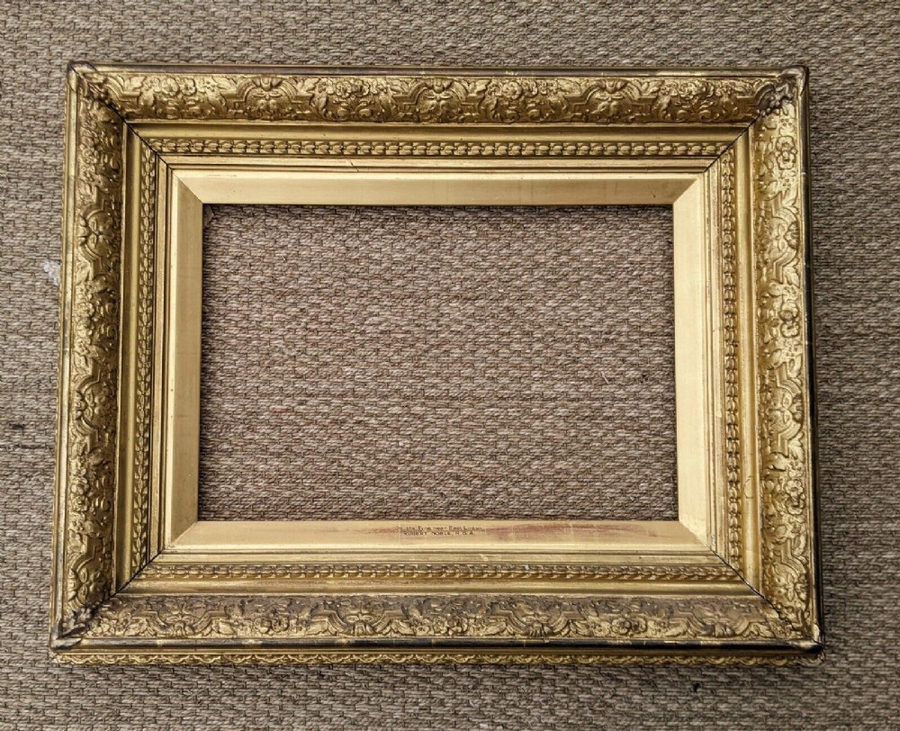 Good Quality Heavy Victorian Gilt Frame No 11