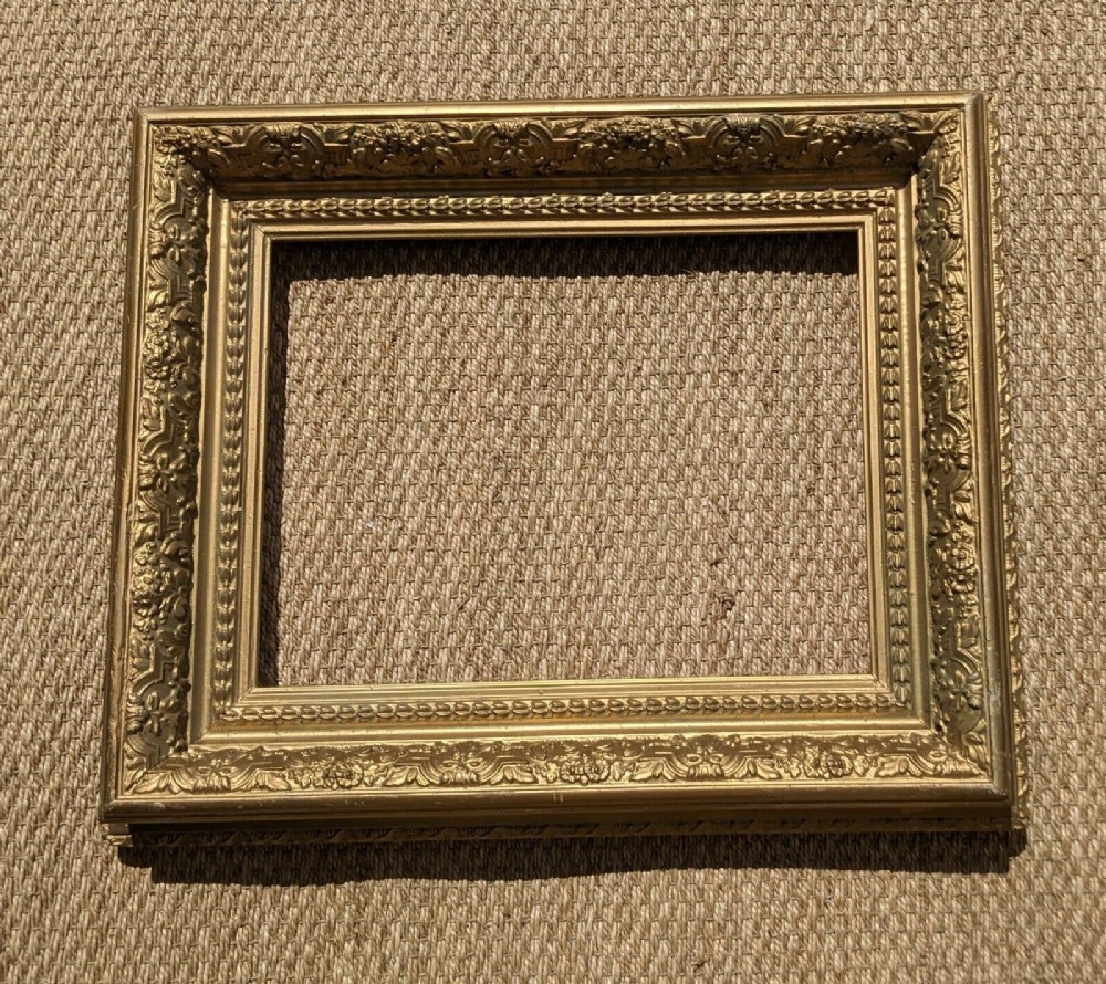 Good Quality Deep Victorian Gilt Frame. No.6