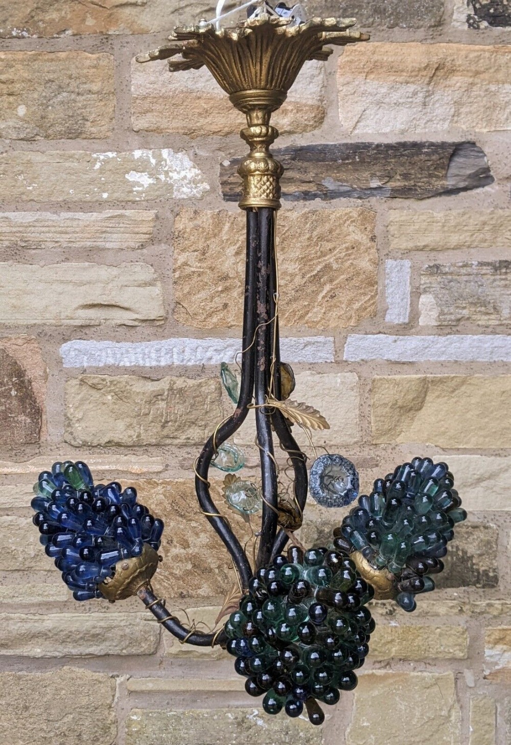 Antique Murano Glass Chandelier