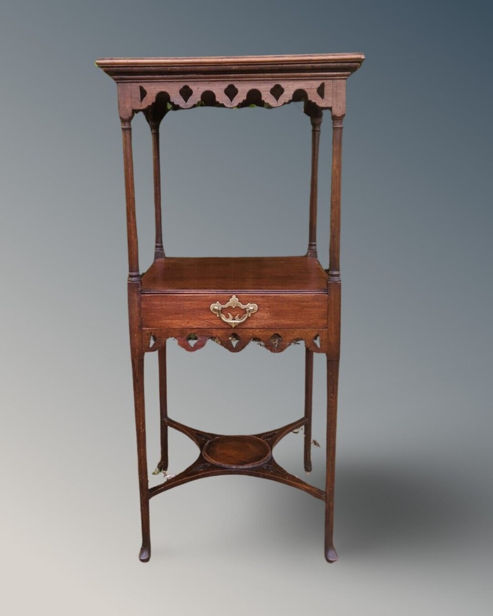 Regency Mahogany Bedside Cabinet 