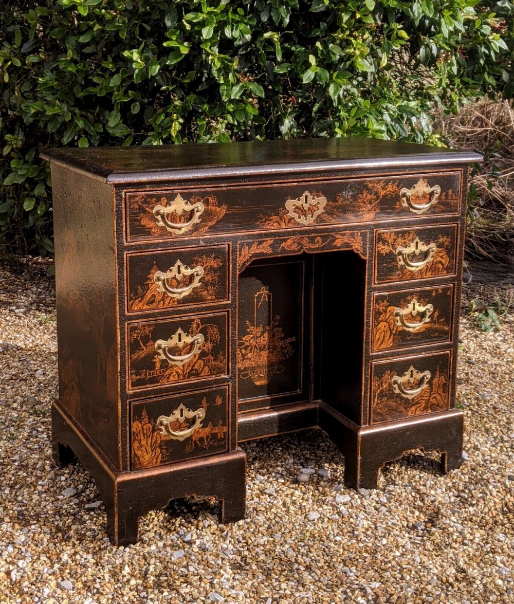 Antique Chinoiserie Desk 
