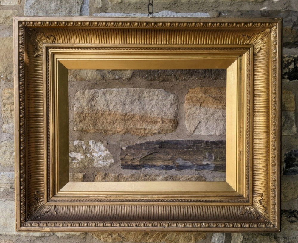 19th Century Deep Gilt Wood Frame No 11