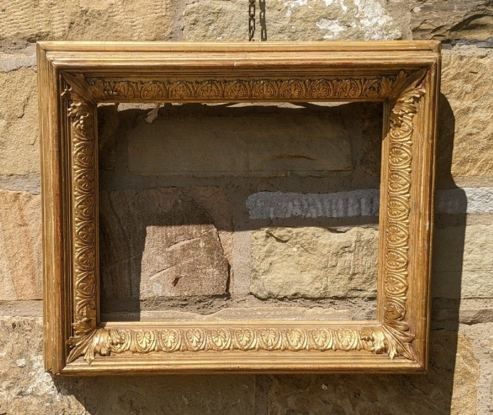 Good Deep Victorian Gilt Frame No 13
