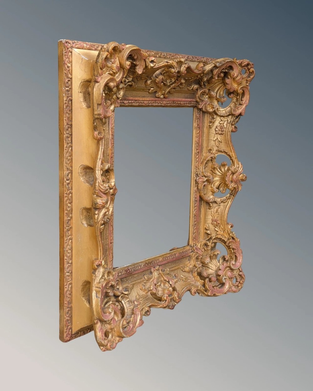 Outstanding Antique Gilt Wood Picture Frame Chapman Brothers Chelsea