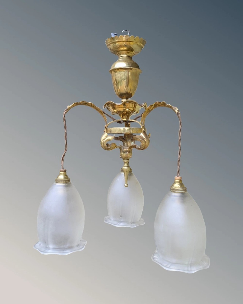 Superb 19th Century Chandelier Manner of W.A.S. Benson