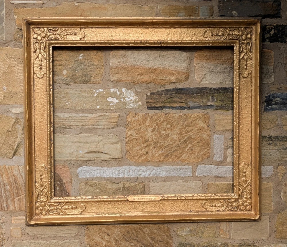 Early 19th Century Gilt & Gesso Moulded Frame