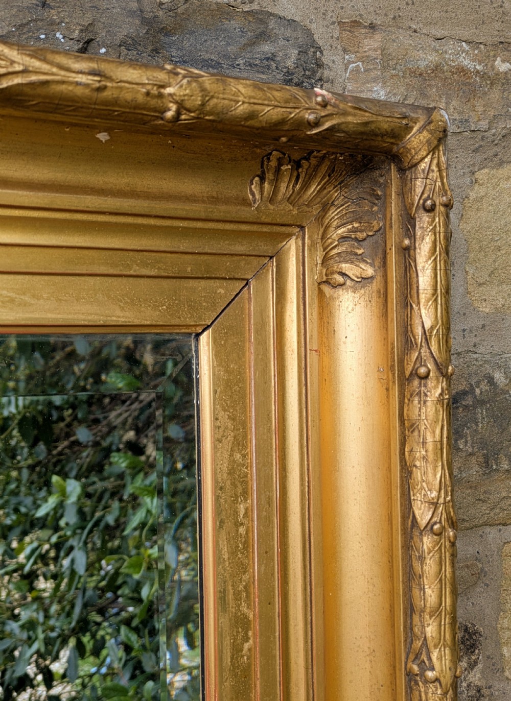 Good Quality Heavy Victorian Gilt Framed Mirror View II
