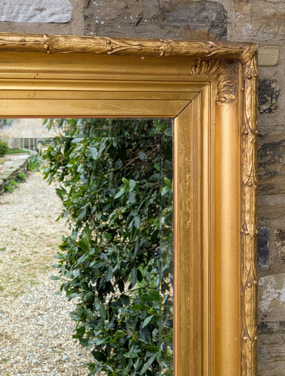 Good Quality Heavy Victorian Gilt Framed Mirror View VIII