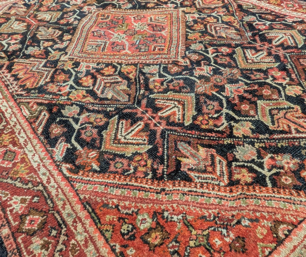 Antique Mahal Carpet Rug View VI