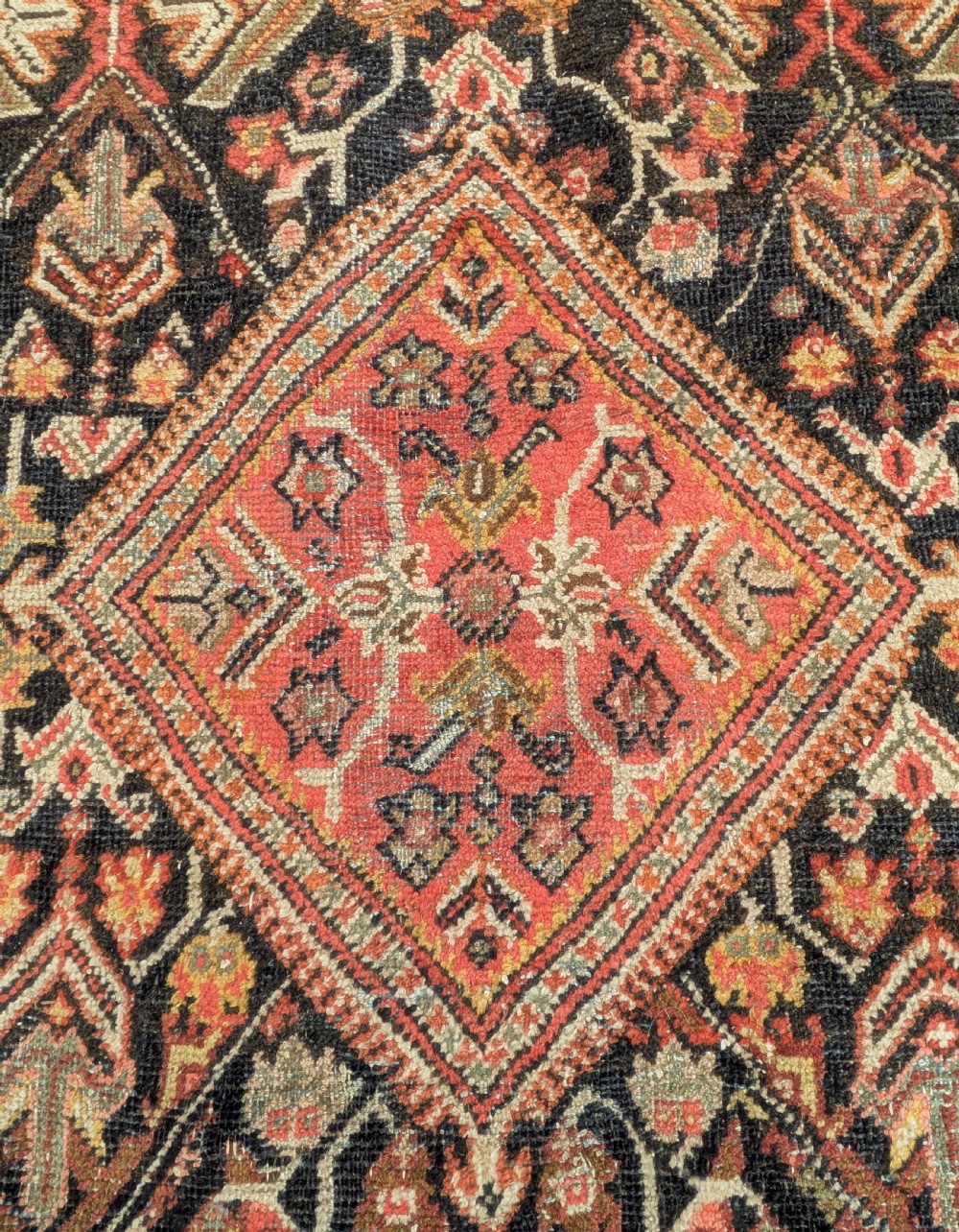 Antique Mahal Carpet Rug View III