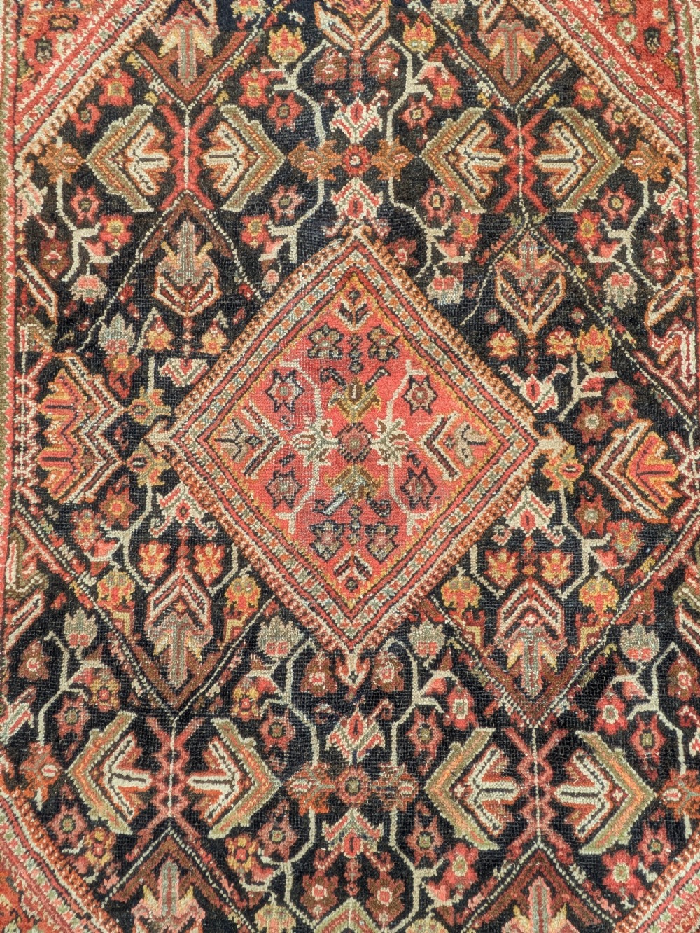 Antique Mahal Carpet Rug View IV
