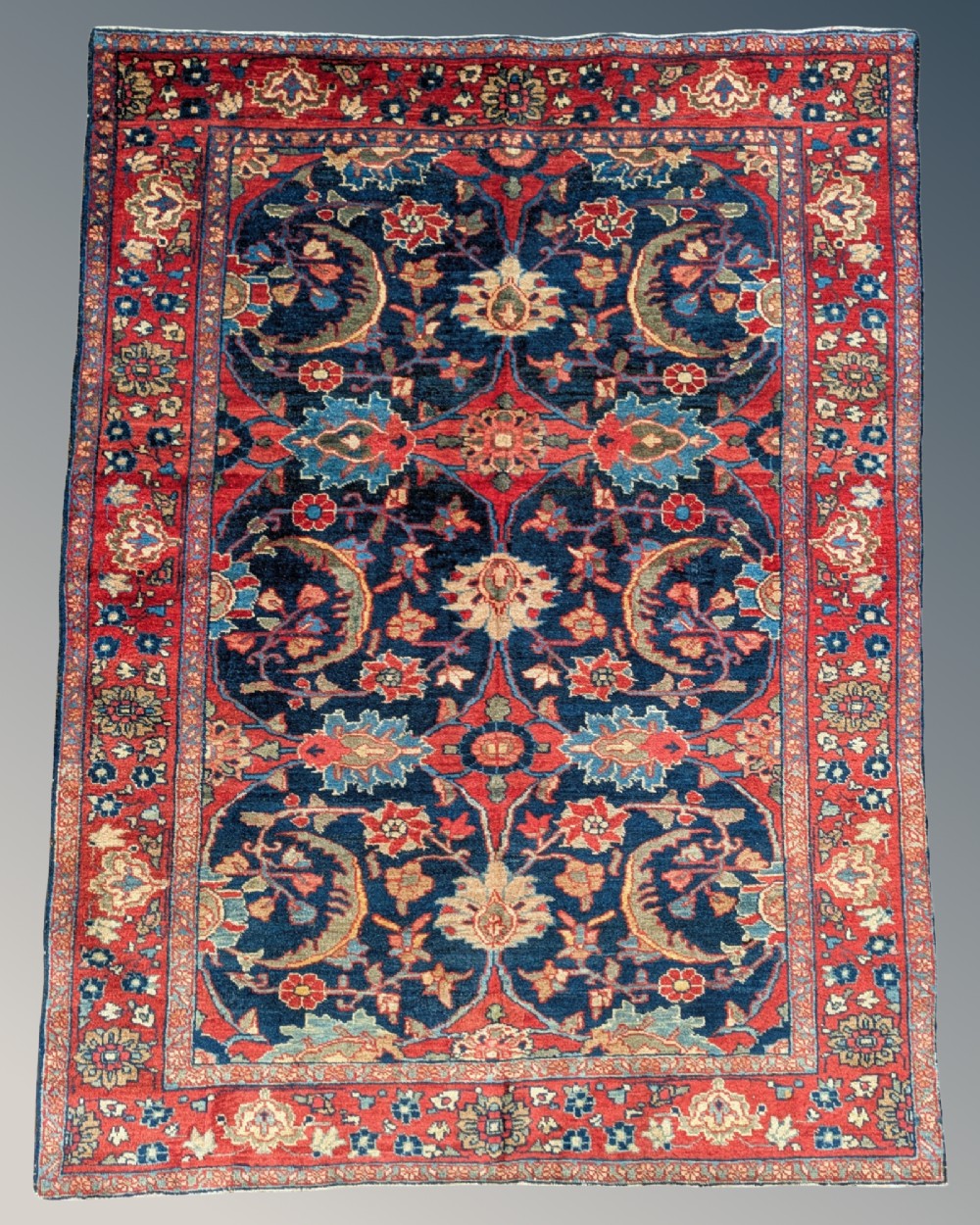Good Antique Heriz Carpet