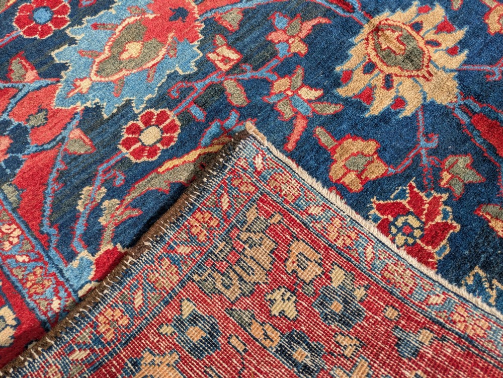 Good Antique Heriz Carpet View VI