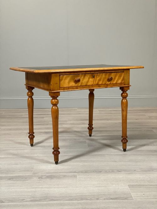 small victorian writing desk by heals son london - CATEGORY: ANTIQUE TABLES - DATED VICTORIAN