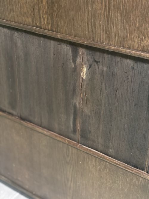 EARLY 20TH CENTURY OAK PLAN CHEST - ADDITIONAL PHOTO 9