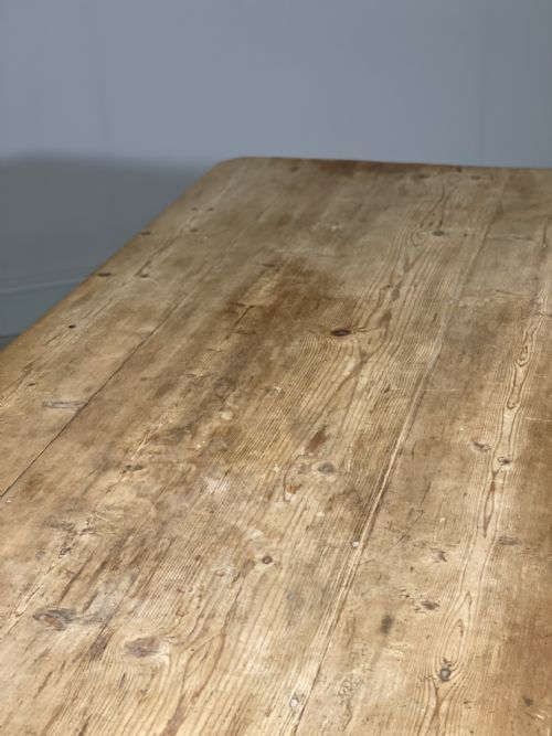 19TH CENTURY PINE REFECTORY TABLE - ADDITIONAL PHOTO 3