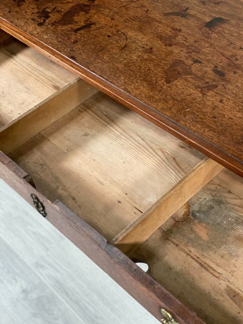 GEORGIAN OAK SIDE TABLE - ADDITIONAL PHOTO 5
