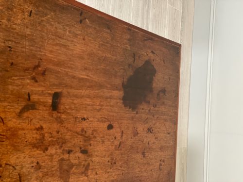GEORGIAN OAK SIDE TABLE - ADDITIONAL PHOTO 2