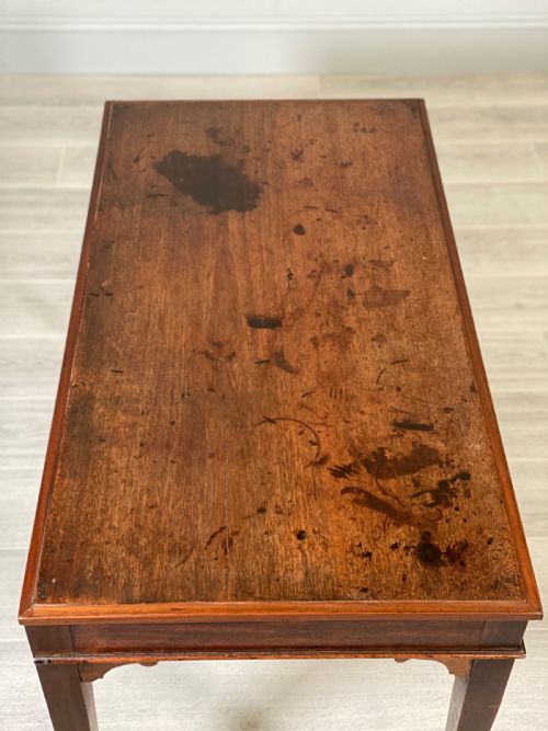 GEORGIAN OAK SIDE TABLE - ADDITIONAL PHOTO 4