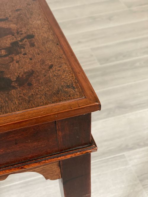 GEORGIAN OAK SIDE TABLE - ADDITIONAL PHOTO 6