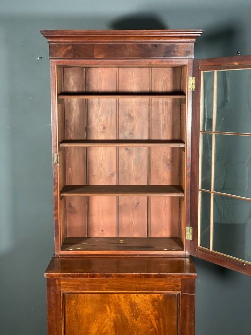 19TH CENTURY BOOKCASE WRITING DESK - ADDITIONAL PHOTO 9