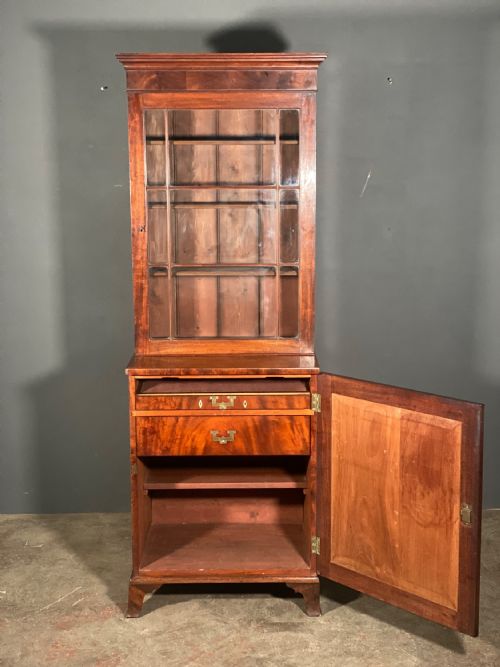 19TH CENTURY BOOKCASE WRITING DESK - ADDITIONAL PHOTO 11