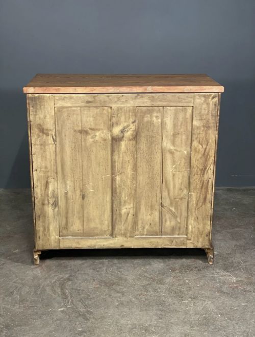 VICTORIAN PITCH PINE GOTHIC CHEST OF DRAWERS - ADDITIONAL PHOTO 7