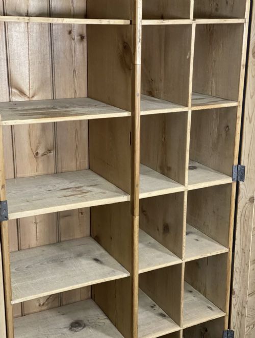 VICTORIAN PINE SCHOOL HOUSEKEEPERS CUPBOARD - ADDITIONAL PHOTO 2