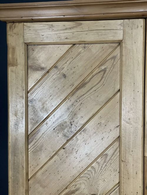 VICTORIAN PINE SCHOOL HOUSEKEEPERS CUPBOARD - ADDITIONAL PHOTO 6