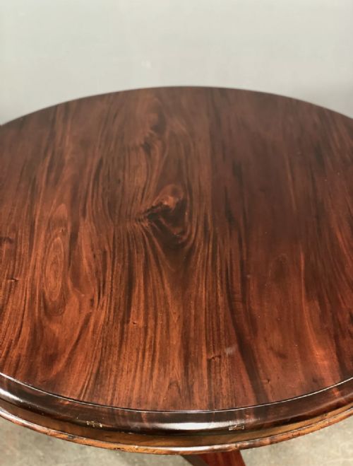 ANTIQUE MAHOGANY CENTRE TABLE - ADDITIONAL PHOTO 10