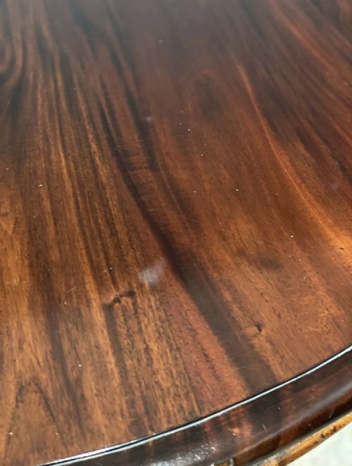 ANTIQUE MAHOGANY CENTRE TABLE - ADDITIONAL PHOTO 11