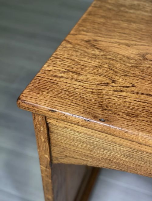 1930S OAK DESK BY SIMPOLES - ADDITIONAL PHOTO 7