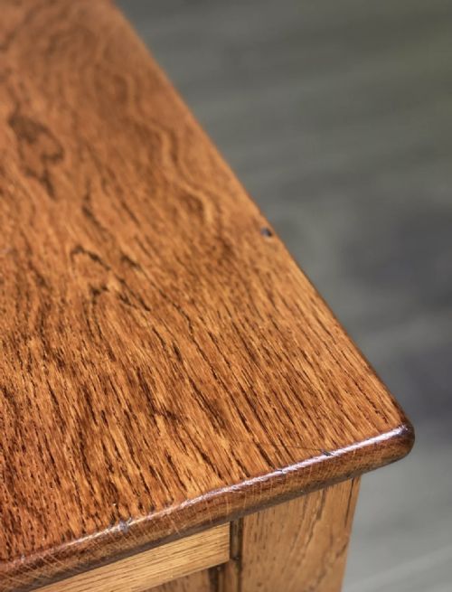 1930S OAK DESK BY SIMPOLES - ADDITIONAL PHOTO 11