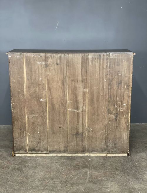LARGE 19TH CENTURY OAK OPEN BOOKCASE - ADDITIONAL PHOTO 10
