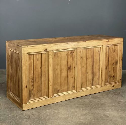 EARLY 20TH CENTURY PINE SHOP COUNTER - ADDITIONAL PHOTO 1