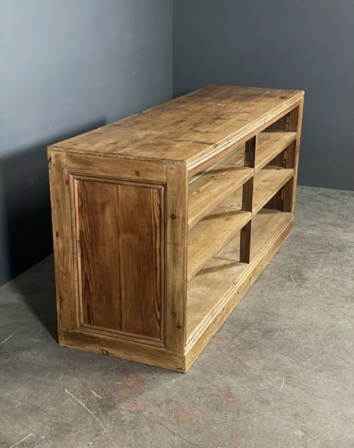 EARLY 20TH CENTURY PINE SHOP COUNTER - ADDITIONAL PHOTO 2